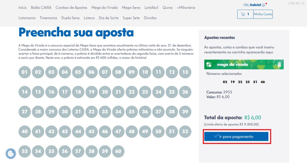  Reprodução/Gabriel Pereira