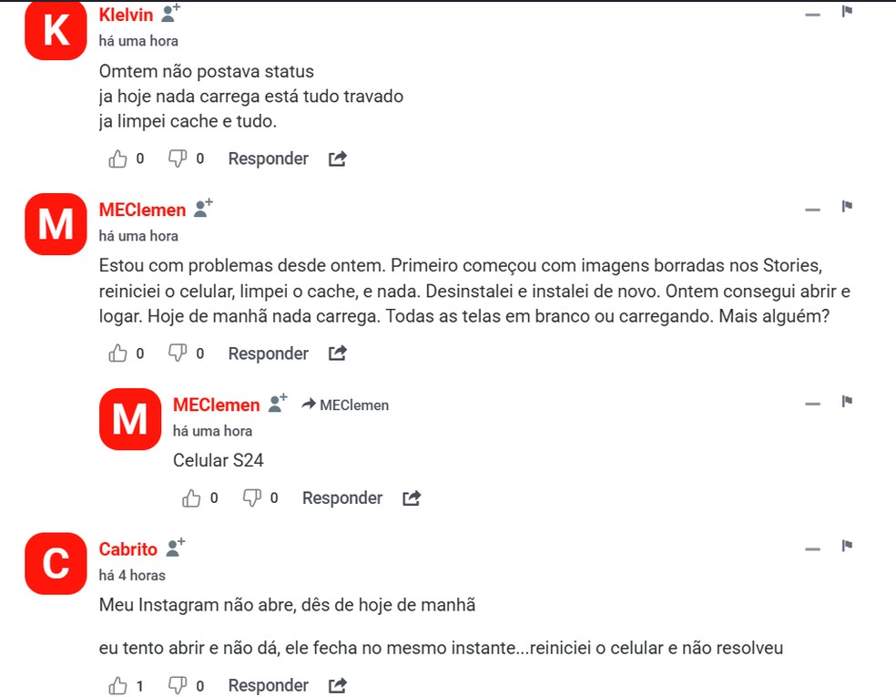  Reprodução/Downdetector