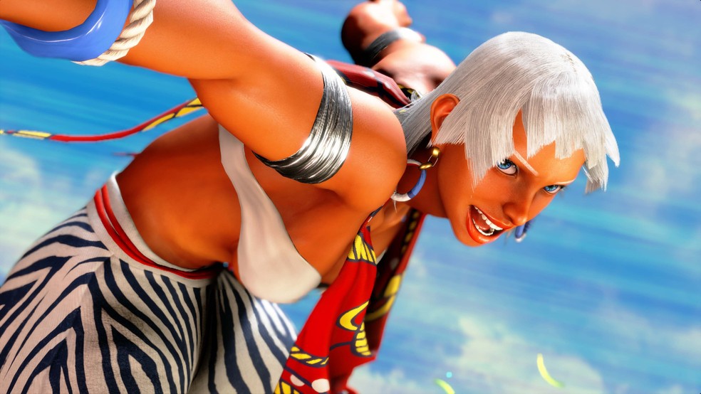 A capoeirista Elena é a nova personagem DLC de Street Fighter 6, fechando seu segundo ano de conteúdo — Foto: Divulgação/Capcom