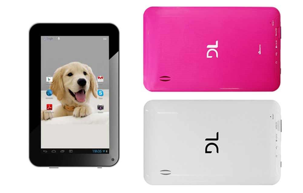 Tablet DL I-Style, nacional, vem com Android 4.1 e custa menos de R$ 350