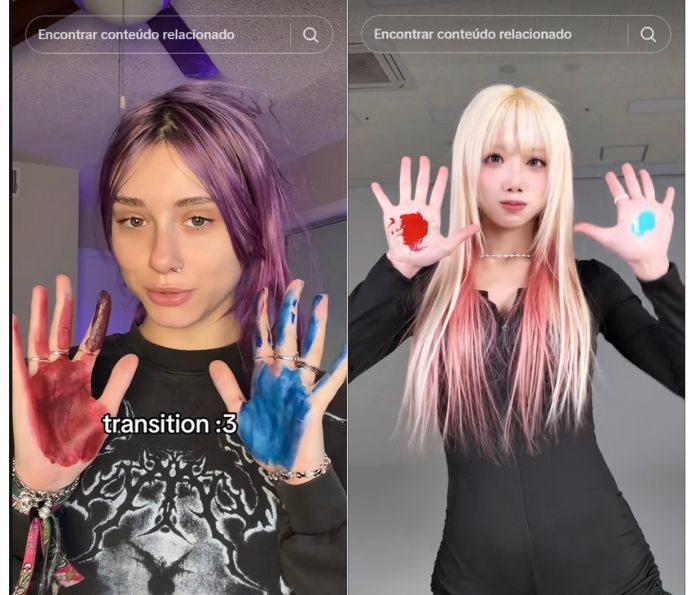 Dance trend color mixing: saiba fazer o novo viral das redes
