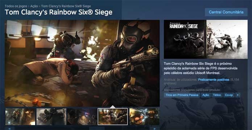 Rainbow Six Siege está grátis para jogar até 24 de março