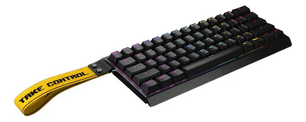 Teclado Gamer Wooting 60he+ Preto — Foto: Reprodução/Mercado Livre