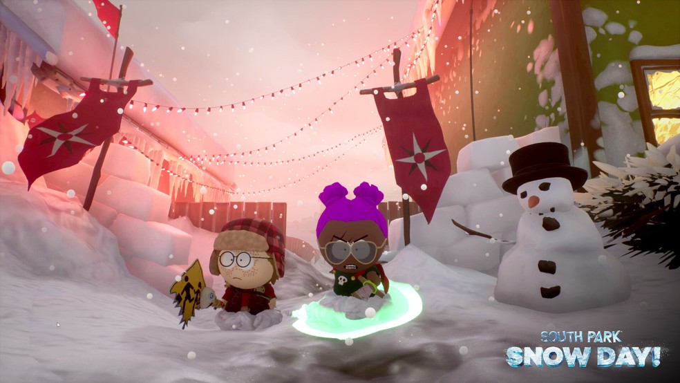 South Park: Snow Day conta com gráficos 3D e multiplayer cooperativo — Foto: Reprodução/Steam