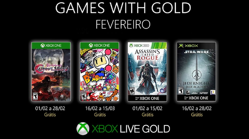 Assassin's Creed e Bomberman ficam de graça no Xbox One em fevereiro