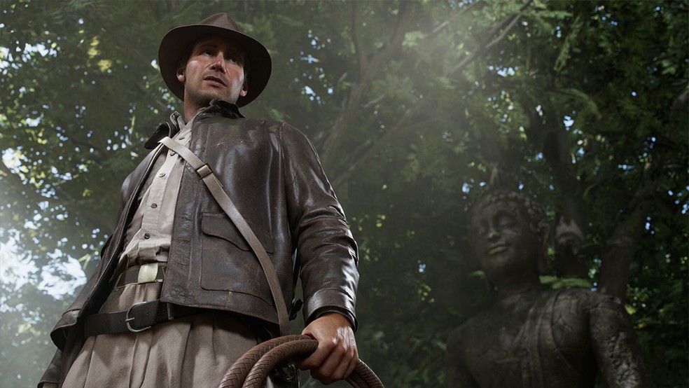 Indiana Jones and the Great Circle traz o personagem em uma aventura original de proporções épicas digna dos filmes — Foto: Reprodução/Steam