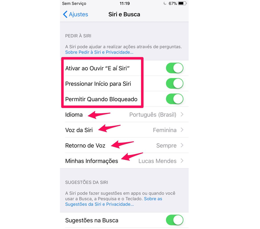 Como ativar a Siri no iPhone e usar o comando de voz