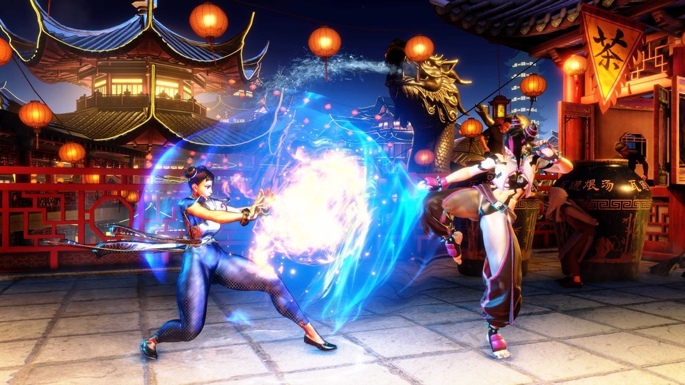 Street Fighter 6 trouxe várias novas ideias para o game além de melhorar funções como o multiplayer online com Rollback Netcode — Foto: Reprodução/Bruno Magalhães