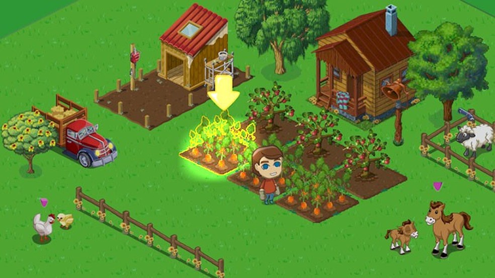 Jogos de Mini Fazenda em Jogos na Internet