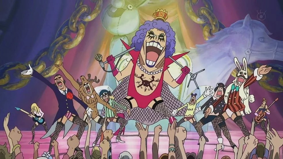 Forma como One Piece retrata pessoas LGBT é um dos pontos de fragilidade do anime — Foto: Reprodução/IMDb
