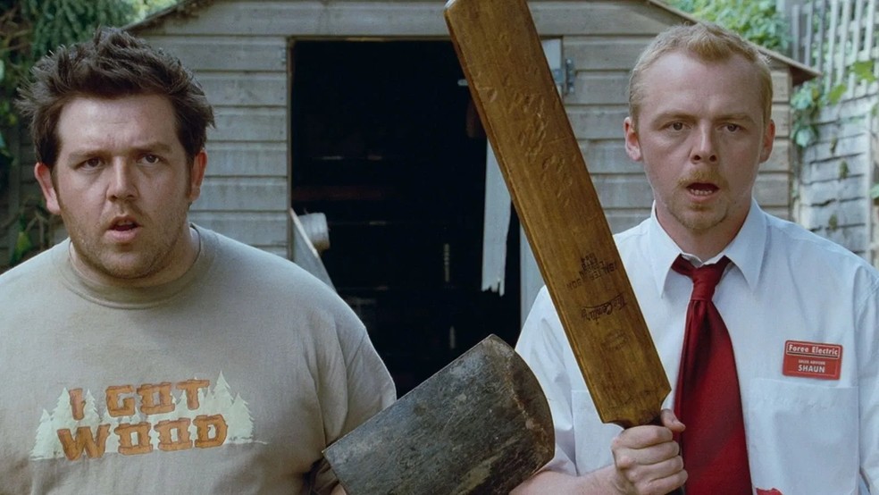 Dois amigos inseparáveis enfrentam um apocalipse zumbi da forma mais cômica possível — Foto: Reprodução/The Movie Database