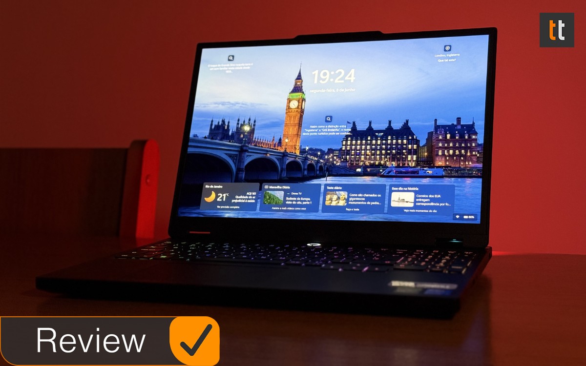 Lenovo Legion 5i surpreende por alto desempenho e 