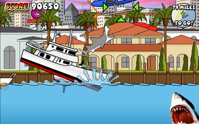 MIAMI SHARK GAME Flash Game Video 
