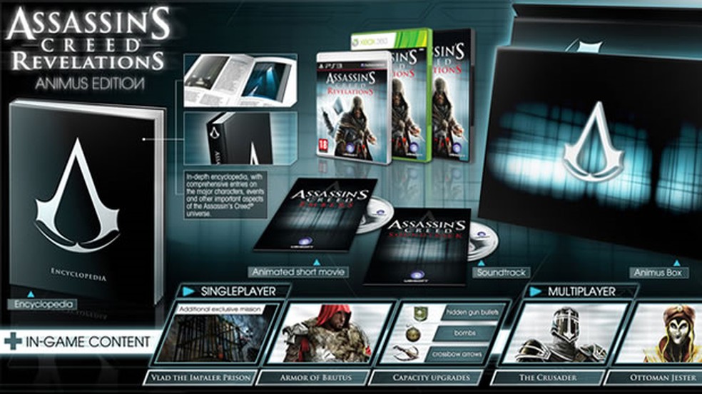 Literal Remake] Assassins Creed Revelations Trailer Dublado Pt Br 
