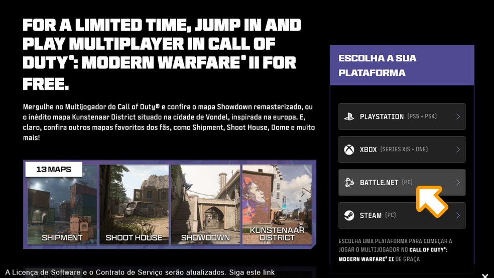 Call of Duty: Modern Warfare 2: como jogar multiplayer grátis no feriado