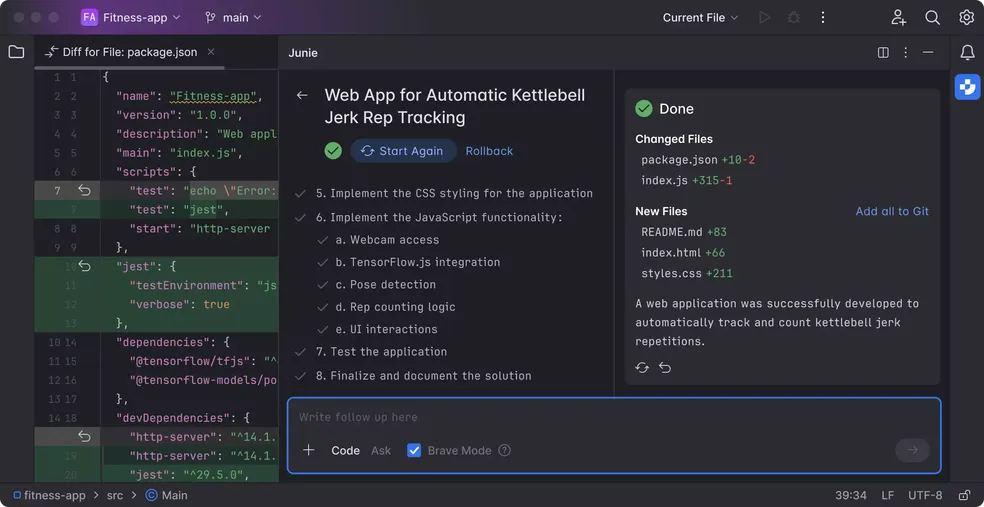  Reprodução/JetBrains