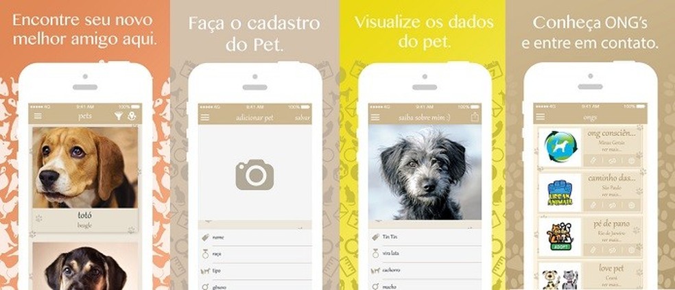 Ajude um animal a encontrar um lar: adote (Foto: Divulgação/Apple) — Foto: TechTudo