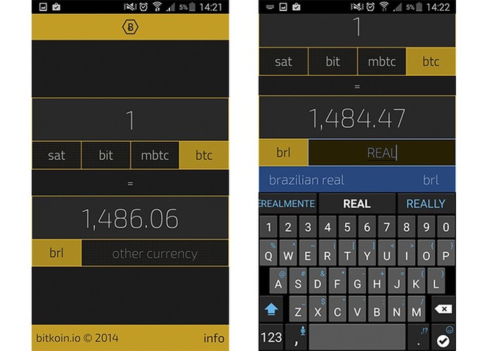 Como converter Bitcoin para Real, Dólar, Euro e outras moedas