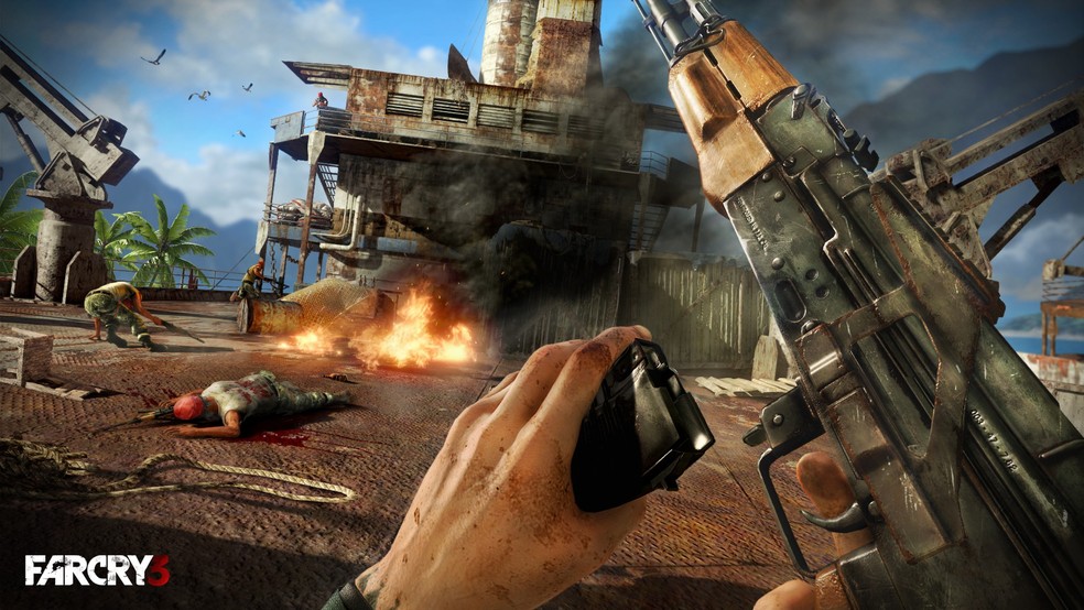 Far Cry 3 é considerado um dos melhores jogos da saga Far Cry — Foto: Divulgação/ Steam