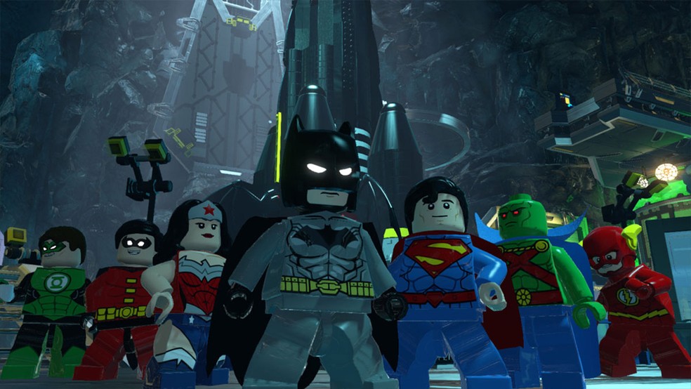 Em LEGO Batman 3: Beyond Gotham o Cavaleiro das Trevas terá ajuda de toda a Liga da Justiça para enfrentar o vilão Brainiac — Foto: Reprodução/Steam