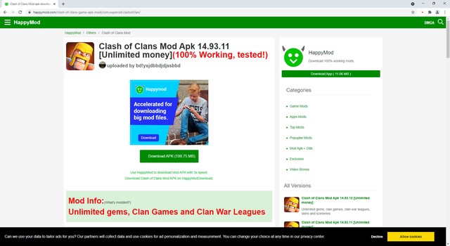 Happymod é seguro para baixar jogos e apk? Conheça 'loja' de download