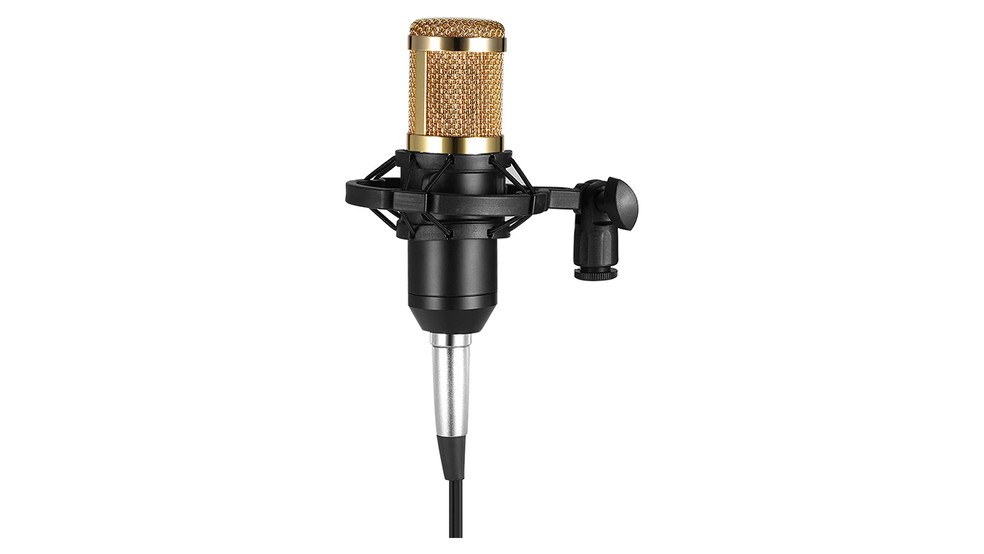 Microfone Bm800 Unidirecional Condensador Pc Stream Studio