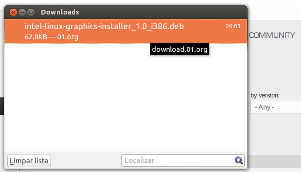 Como instalar driver de video no Linux com o Intel Graphics Installer?