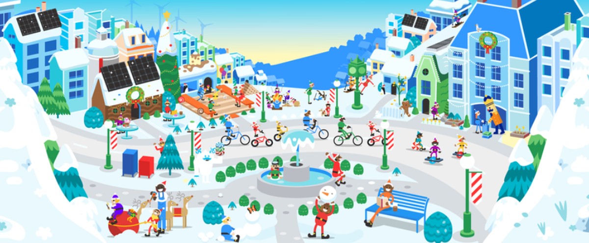 Google cria Vila do Papai Noel, site interativo com brincadeiras de Natal