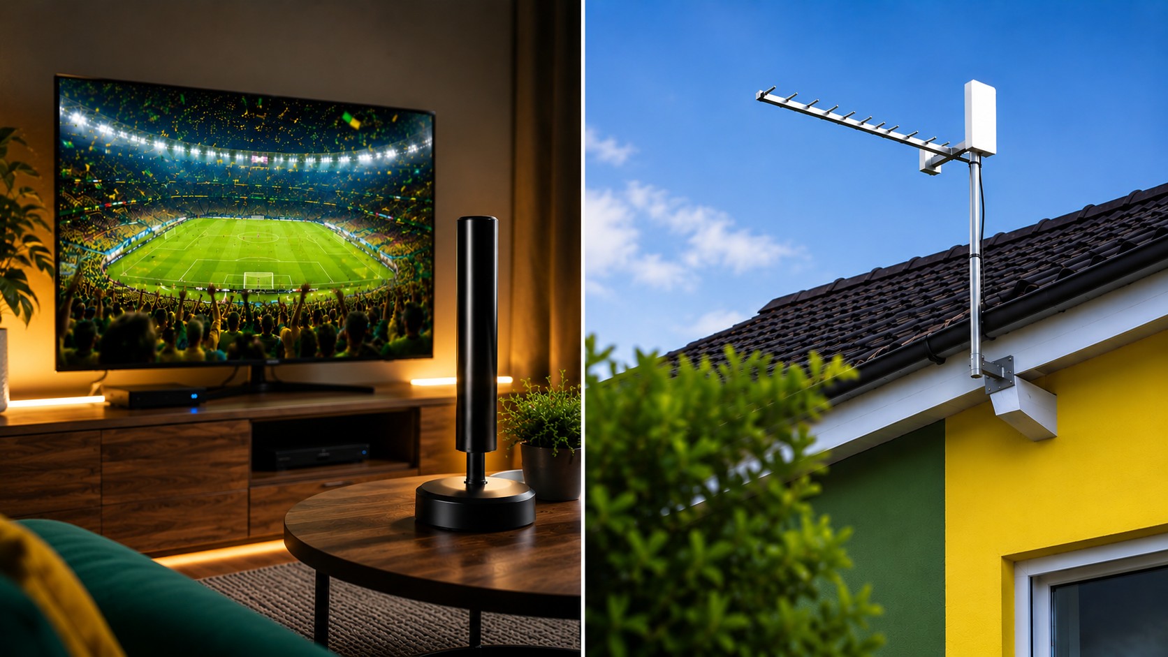 Antena digital interna ou externa? Veja qual é melhor para a Copa do Mundo