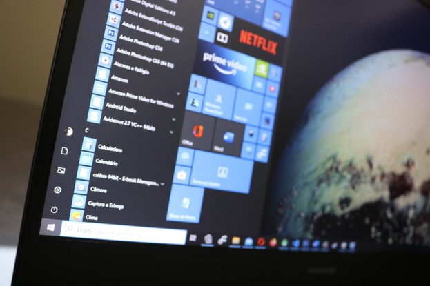 Menu Iniciar continua presente no Windows 10