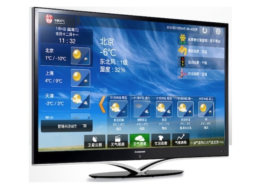 Lenovo anuncia venda da sua TV com Android na China no fim do mês