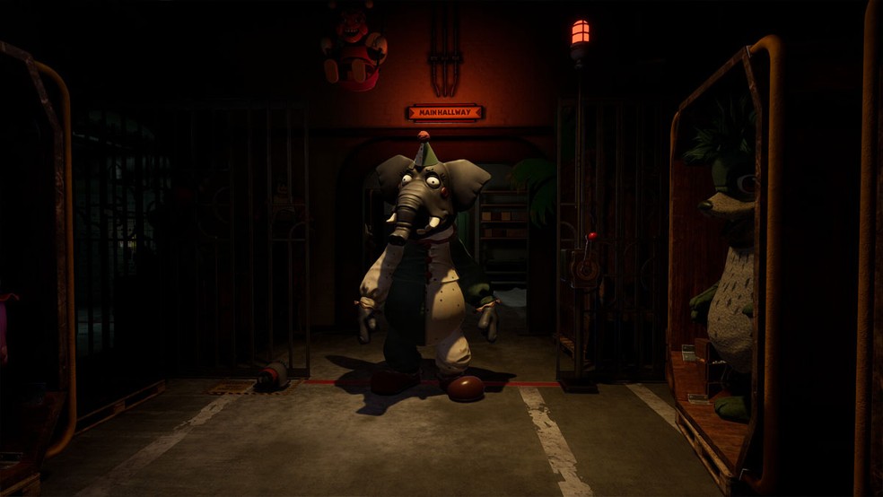 Five Nights at Freddy's: Secret of the Mimic traz uma nova criatura medonha para caçar os jogadores — Foto: Reprodução/Steam