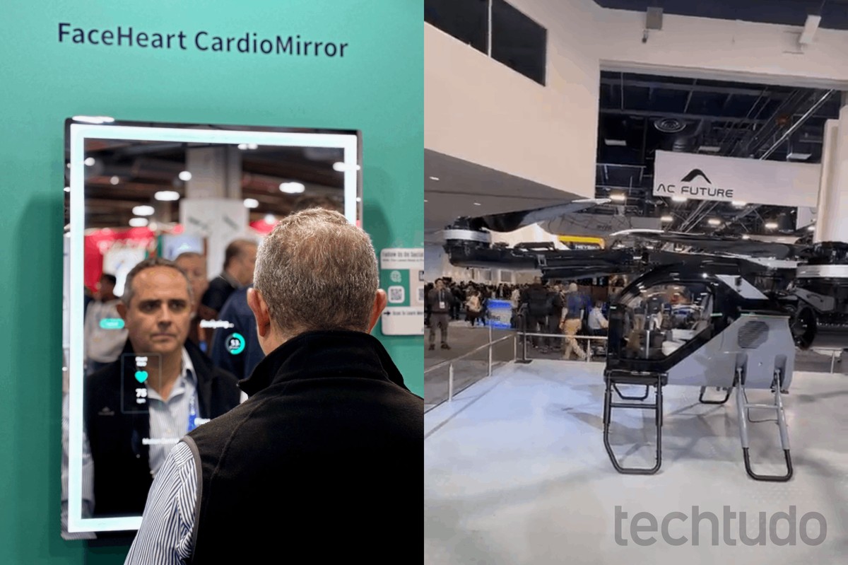 De espelho com IA a carro com drone: 9 coisas que vimos no 2º dia de CES