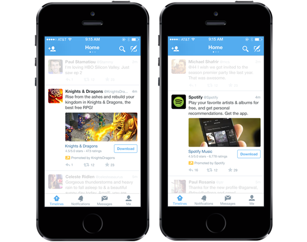 Novos tuítes patrocinados vão permitir downloads a partir do aplicativo do Twitter (foto: Reprodução/Twitter) — Foto: TechTudo