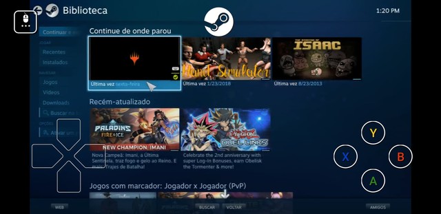 Magic Arena: como jogar no celular Android e iPhone com o Steam Link