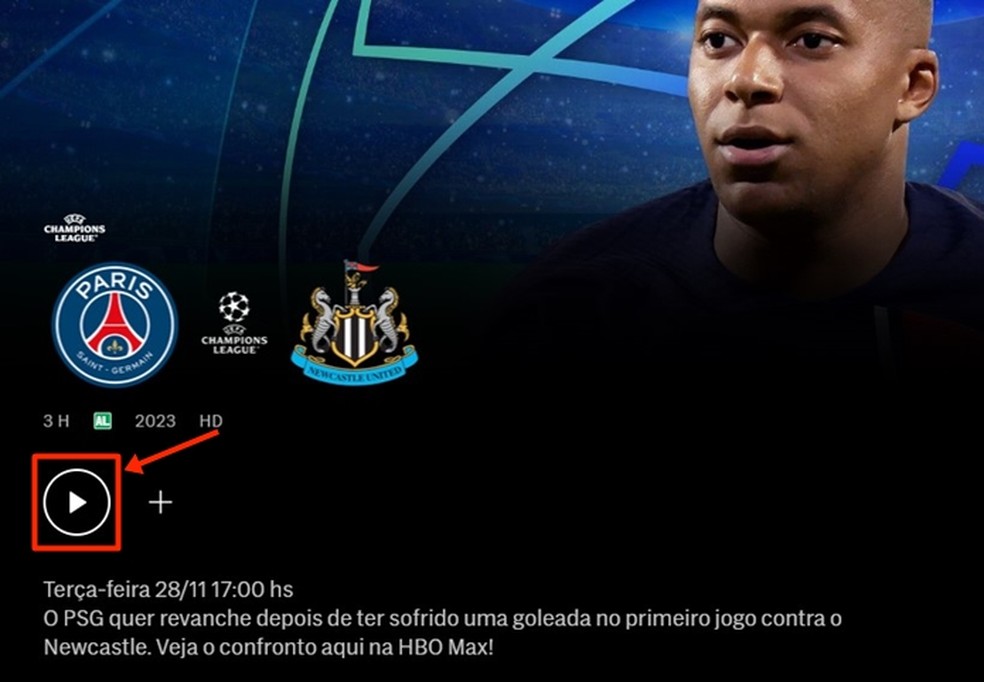 Onde assistir: PSG x Newcastle ao vivo e online vai passar na TNT ou no  SBT? · Notícias da TV