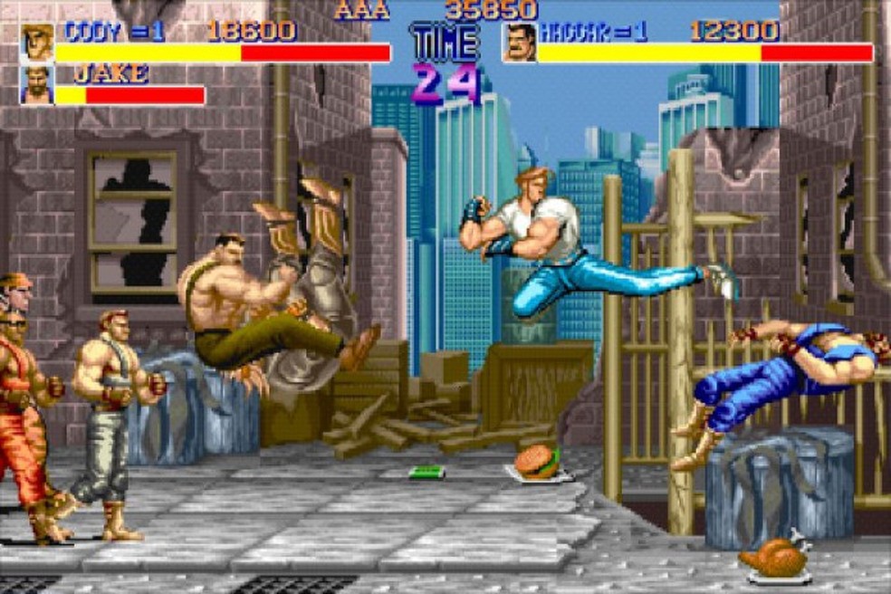 Final Fight ocorre no mesmo universo de street fighter (Foto: Reprodução / thesixthaxis.com) — Foto: TechTudo
