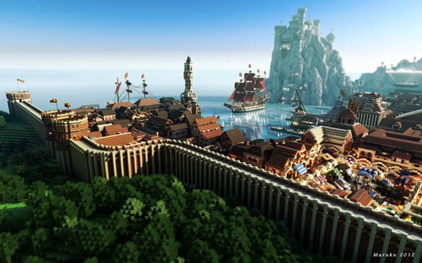 Tutoriais/Adicionando beleza às construções - Minecraft Wiki