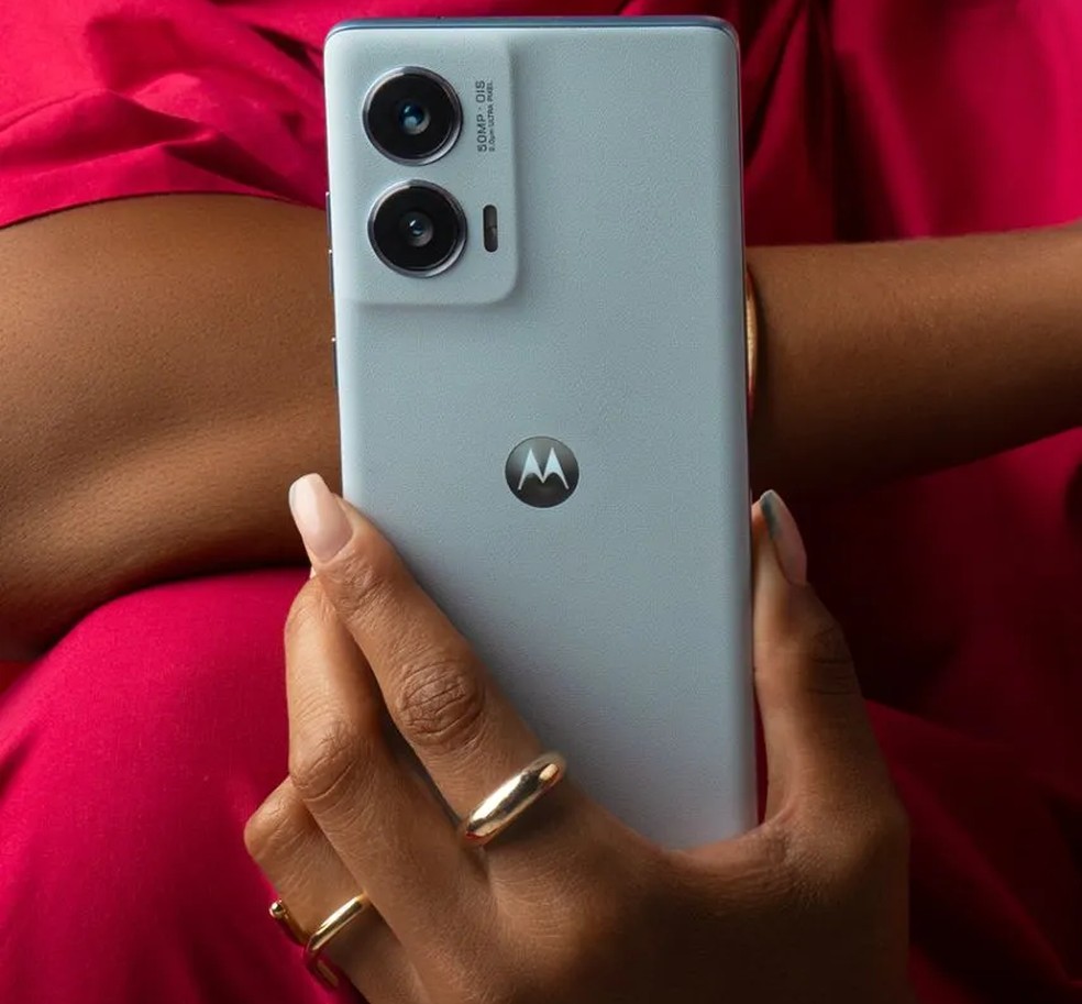 Sistema fotográfico do Motorola Edge 50 Fusion 5G em detalhes — Foto: Reprodução/Motorola