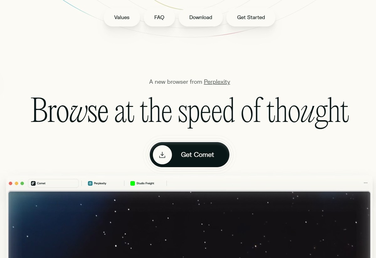 Navegador de IA de R$ 1 mil fica grátis para estudantes; saiba obter o Comet