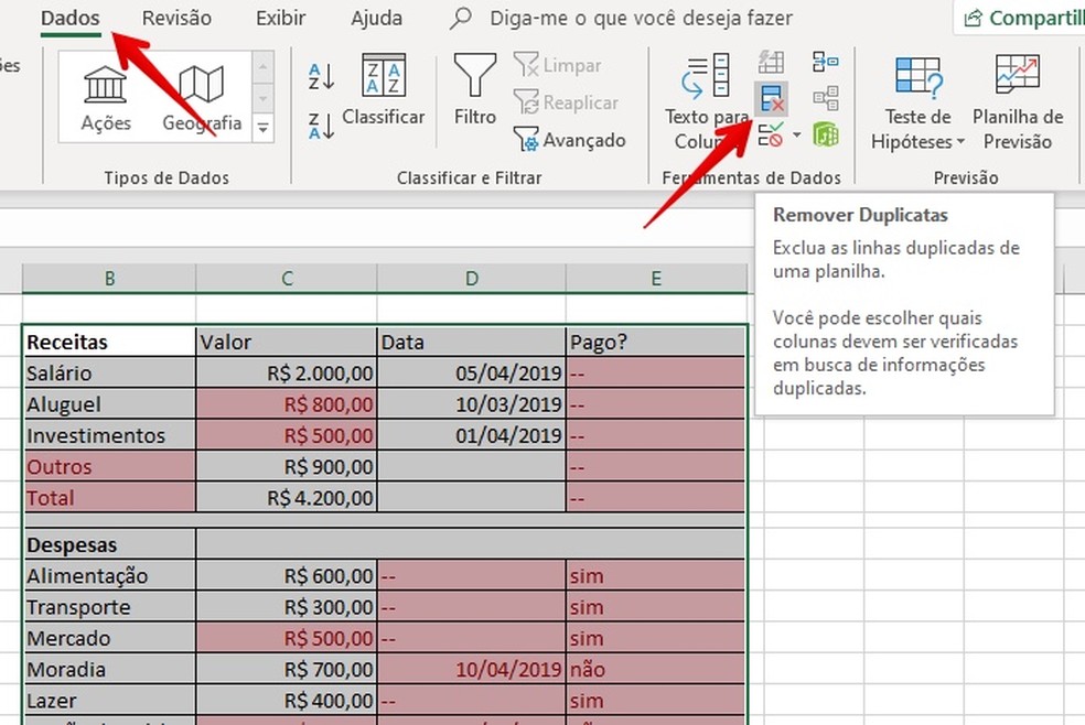 Como Remover Duplicados No Excel