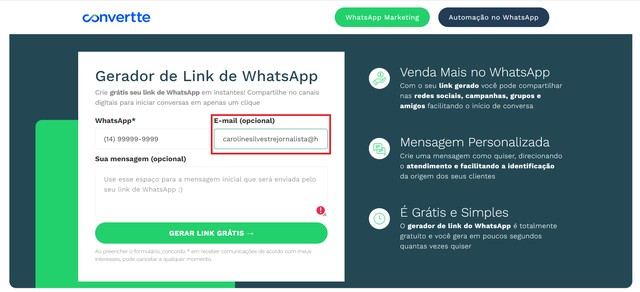 Gerador de link do WhatsApp: como iniciar conversas automaticamente no app