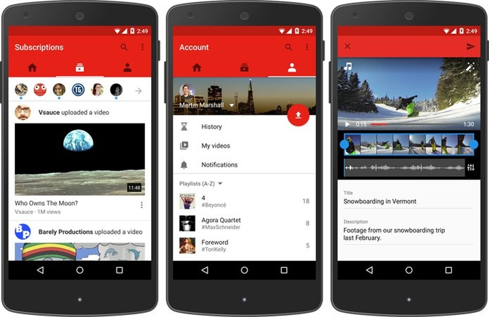 YouTube para Android ganha editor de vídeo em atualização; conheça
