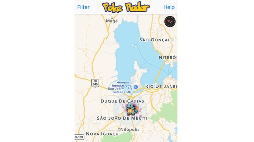Pokémon GO BR - Deseja experimentar como é andar pelo mapa