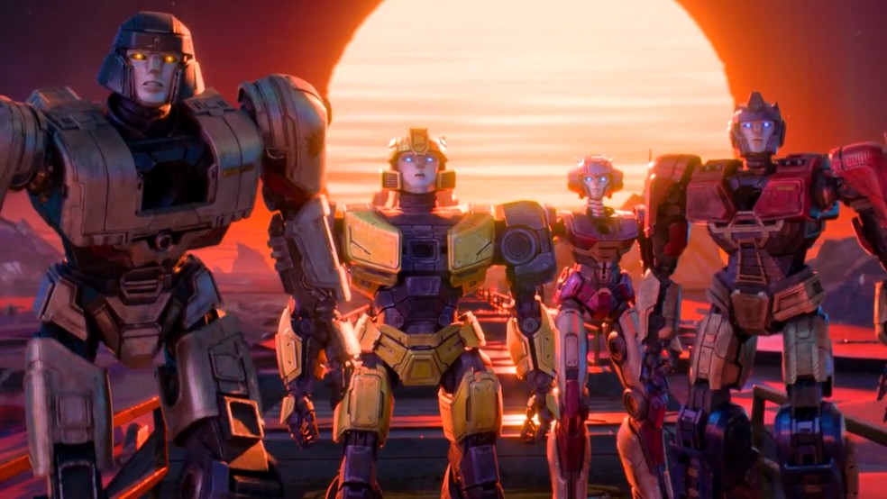 Animação foca no início da relação entre Optimus Prime e Megatron — Foto: Reprodução/The Movie Database