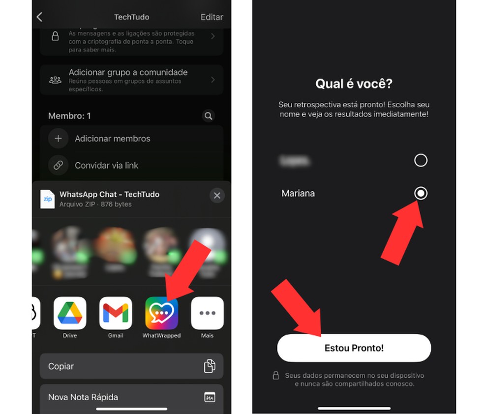  Reprodução/Mariana Tralback