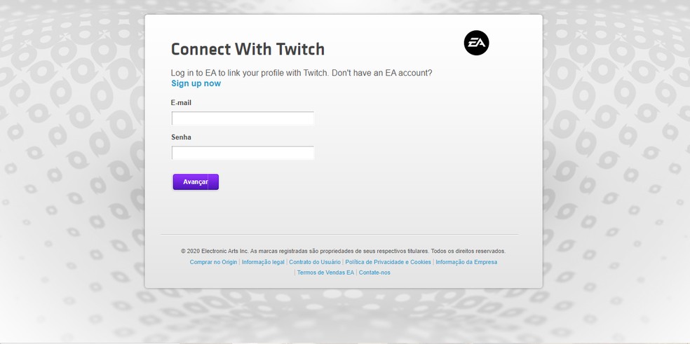 How to link your EA Account to Twitch