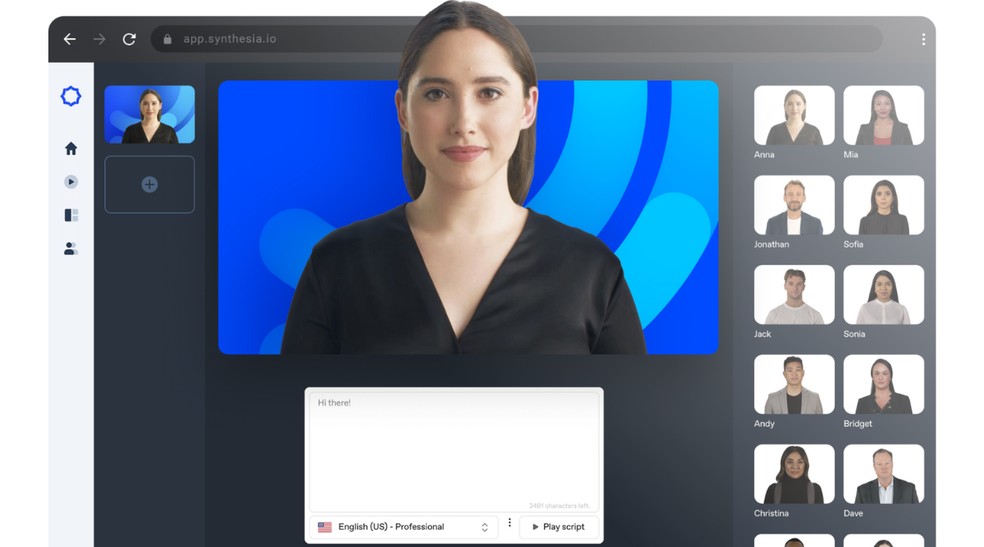  Reprodução/Synthesia