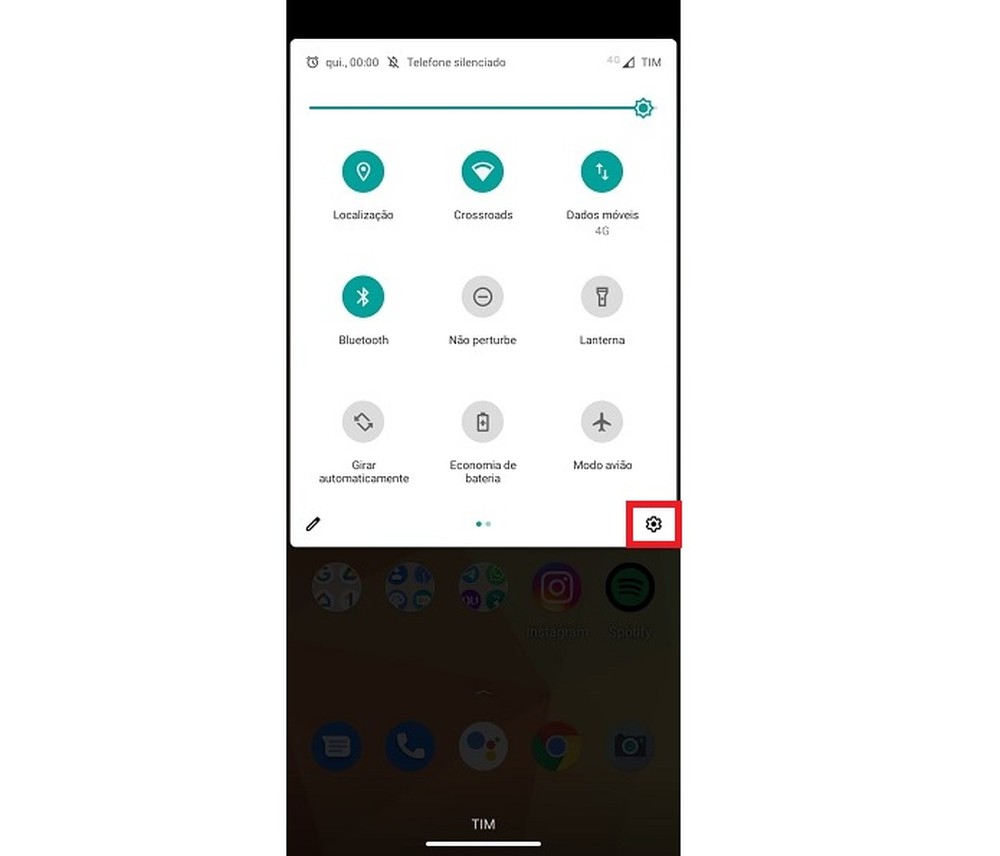Como tirar a legenda instantânea do celular Android