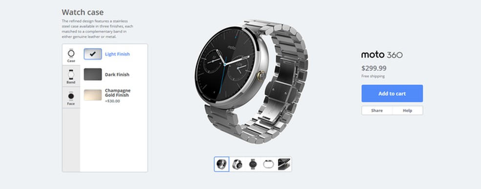 Moto 360: conheça todas as opções de pulseira do relógio inteligente